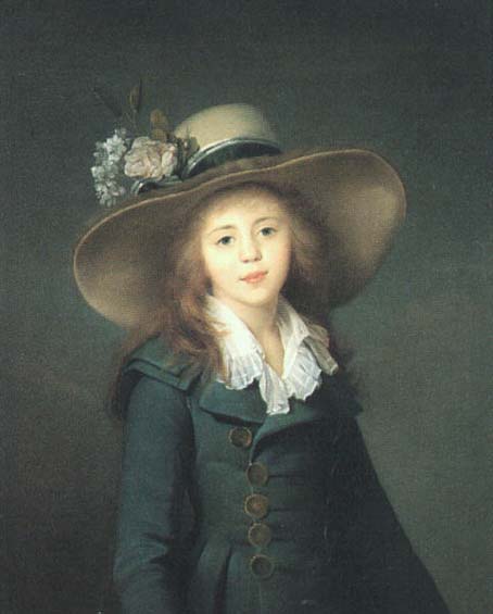 Portrait of Elisaveta Alexandrovna Demidov, nee Stroganov here as Baronesse Stroganova